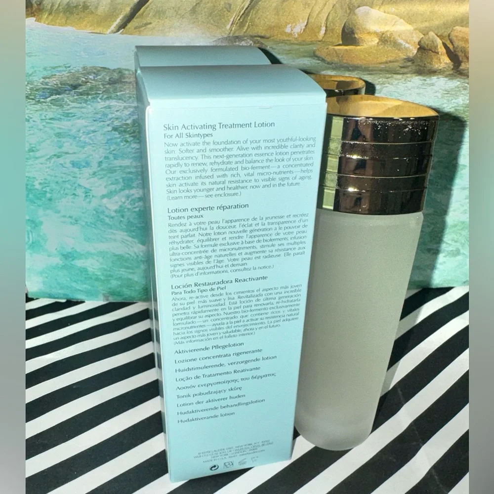 NWT NIB Set of 2 Estee Lauder Micro Essence Skin Activating Treatment Lotion - Picture 8 of 9